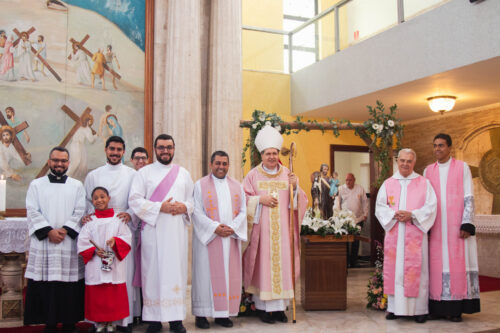 Dom Ângelo se reúne com o clero e os MESC - Jornal O São Paulo