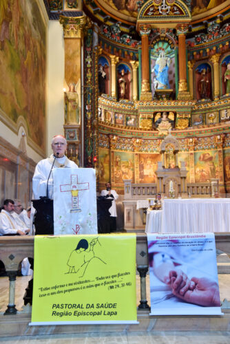 ‘Vocês são os mensageiros do Reino de Deus aos doentes’, diz Dom Odilo a agentes da Pastoral da Saúde - Jornal O São Paulo