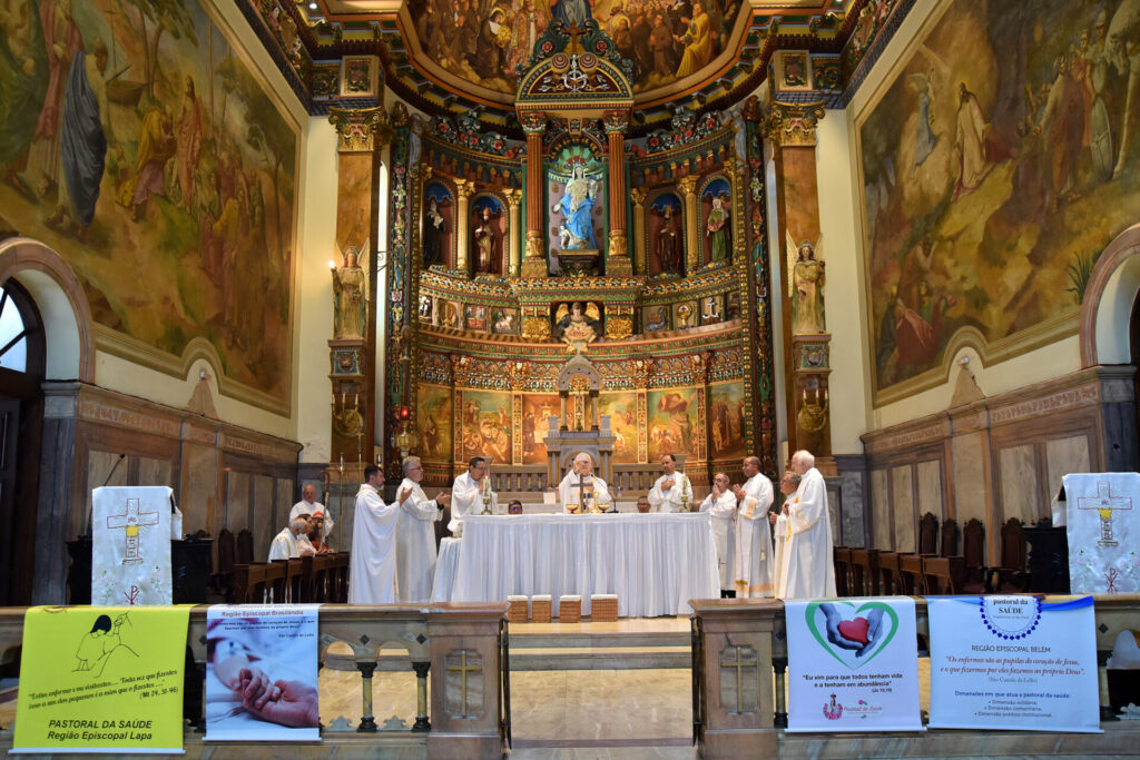 ‘Vocês são os mensageiros do Reino de Deus aos doentes’, diz Dom Odilo a agentes da Pastoral da Saúde - Jornal O São Paulo