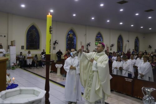 Missa da Páscoa da Ressurreição é presidida por Dom Cícero no Parque São Rafael - Jornal O São Paulo
