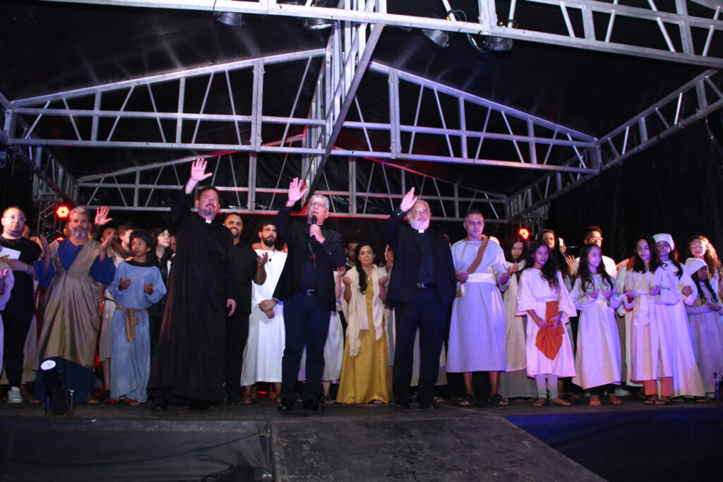 Encenação da Paixão de Cristo mobiliza a Paróquia Nossa Senhora das Dores - Jornal O São Paulo