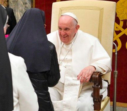 Papa pede a religiosas que se abram à doçura do Espírito e evitem amarguras - Jornal O São Paulo
