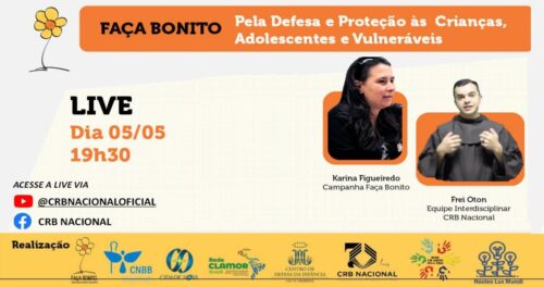 Live: “Faça Bonito: pela defesa e proteção às crianças, adolescentes e vulneráveis” acontece nesta sexta-feira, 5 de maio - Jornal O São Paulo