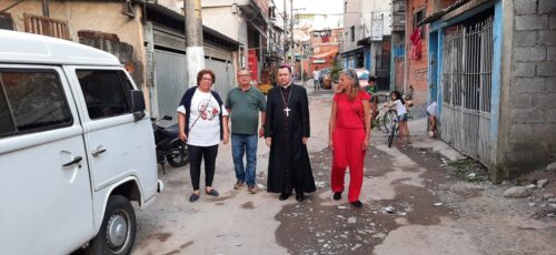 Dom Cícero conhece a realidade pastoral da Paróquia São João Batista - Jornal O São Paulo