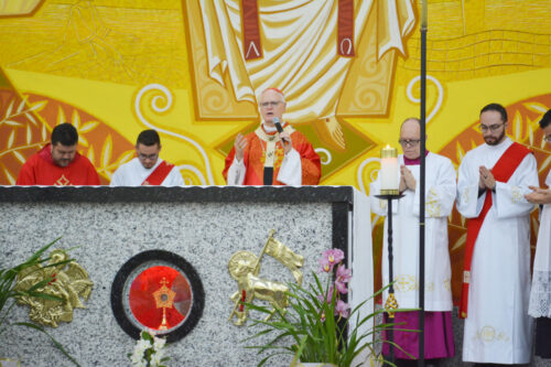 Na Diocese de São Miguel Paulista, Dom Odilo preside missa na novena da Paróquia São Pedro Apóstolo - Jornal O São Paulo