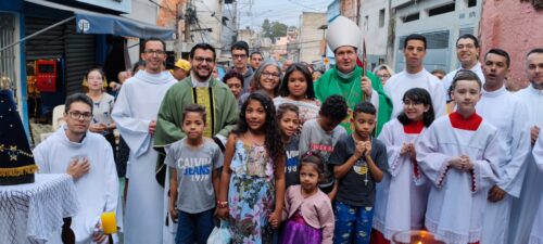 Seminaristas conhecem realidades da Paróquia Santa Ângela e São Serapião - Jornal O São Paulo