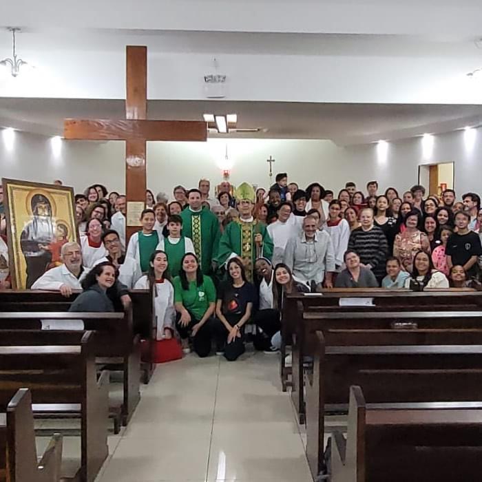 Lapa: Paróquia Sagrado Coração de Jesus recebe as réplicas dos símbolos da JMJ - Jornal O São Paulo