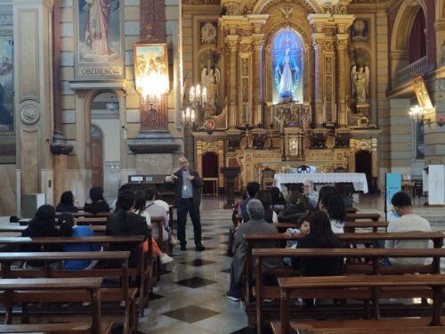 Dom Rogério faz visita pastoral à Paróquia Imaculada Conceição - Jornal O São Paulo