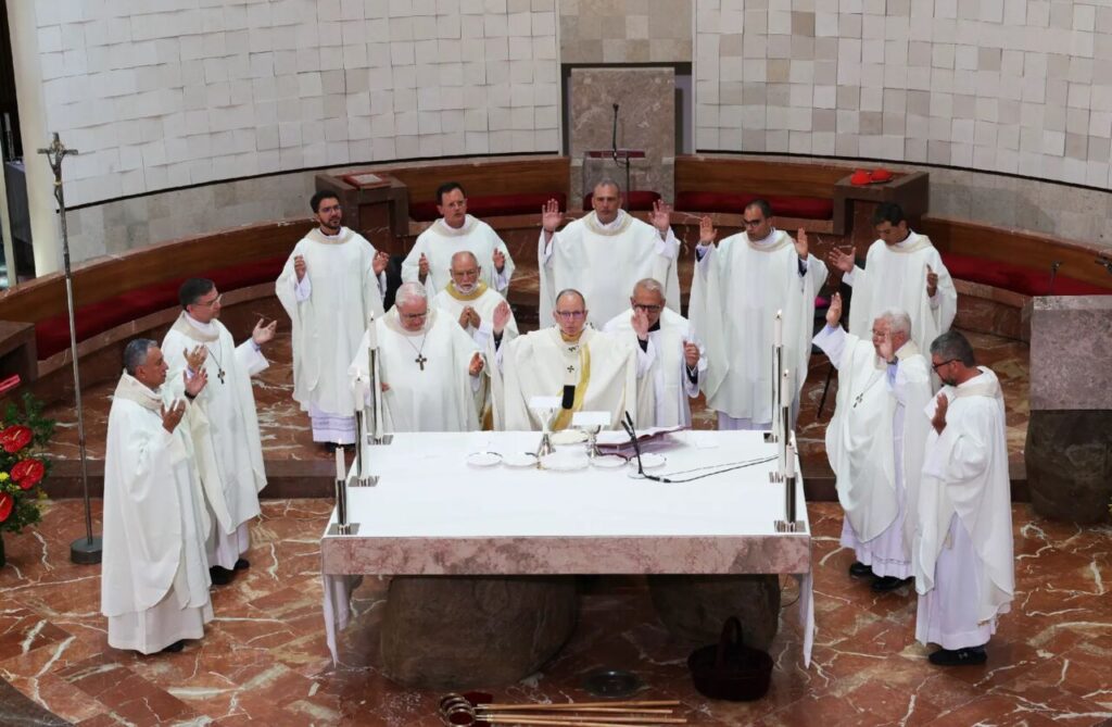 Em missa com peregrinos, Patriarca de Lisboa se diz confiante com os ‘bons frutos’ da JMJ - Jornal O São Paulo