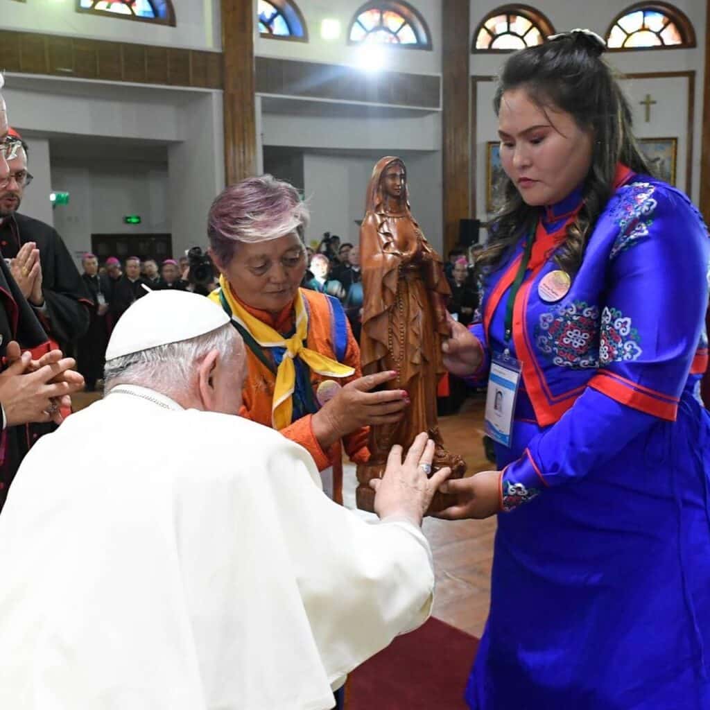 Na Mongólia, Papa anima o ‘pequeno rebanho’ à evangelização e à caridade cristã - Jornal O São Paulo