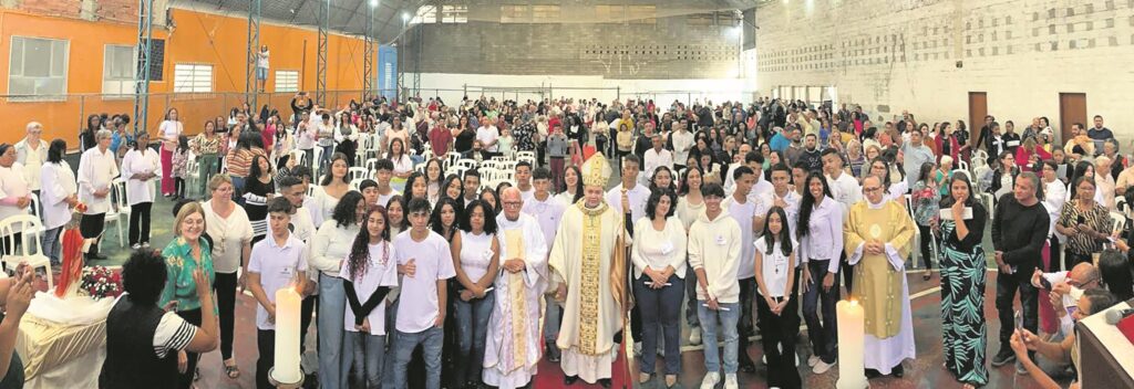 Dom Cícero faz visita pastoral à Paróquia Santa Rosa de Lima - Jornal O São Paulo