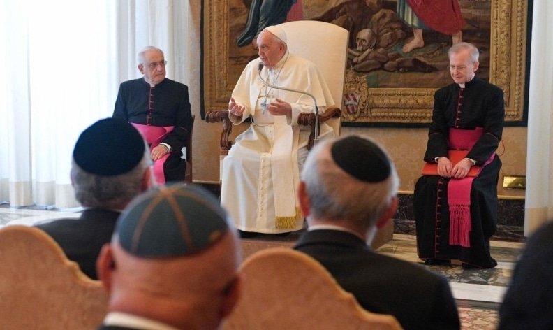 Papa aos rabinos: compaixão, justiça e diálogo - Jornal O São Paulo