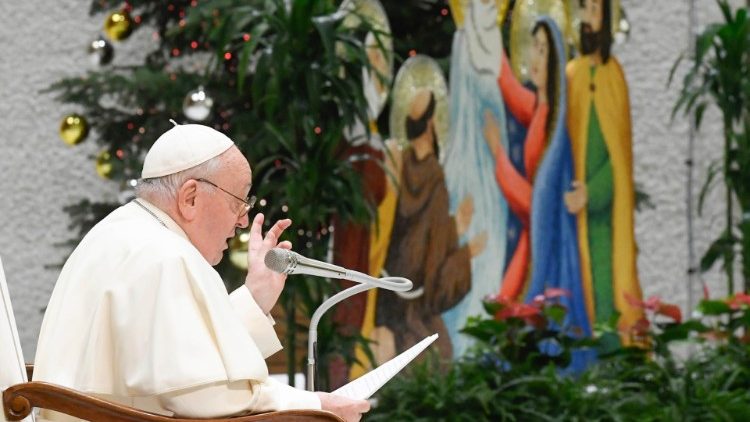 Papa aos funcionários do Vaticano: no escondimento e na pequenez cresce o amor - Jornal O São Paulo