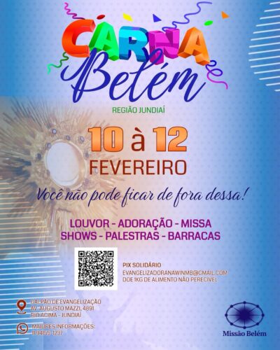 No roteiro de carnaval, há espaço para a diversão saudável e a oração - Jornal O São Paulo