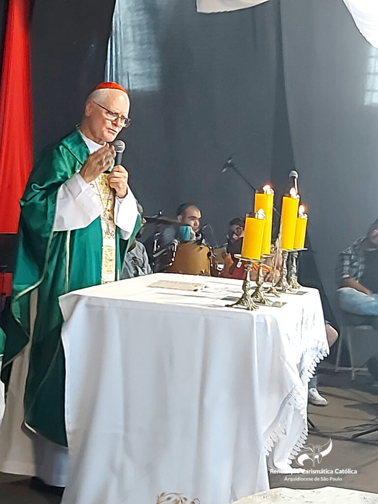 Dom Odilo preside a missa de encerramento do Alegrai-vos 2024 - Jornal O São Paulo