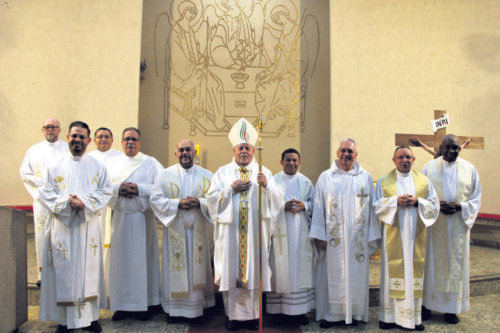 Em missa, Dom Jorge Pierozan celebra 27 anos de sacerdócio - Jornal O São Paulo