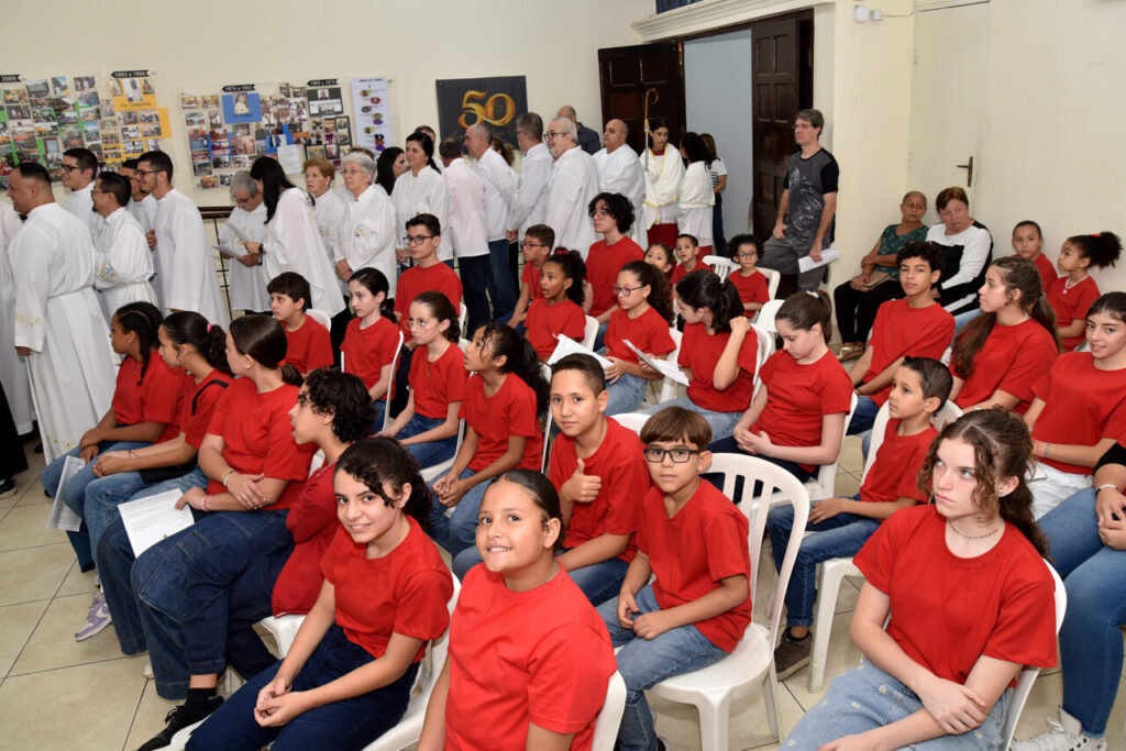 Aos 50 anos, Paróquia Sagrado Coração de Jesus tem rosto jovem e famílias unidas - Jornal O São Paulo