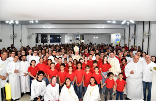 Aos 50 anos, Paróquia Sagrado Coração de Jesus tem rosto jovem e famílias unidas - Jornal O São Paulo