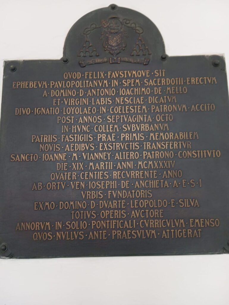 Há 90 anos era inaugurado o prédio do então Seminário Central do Ipiranga - Jornal O São Paulo