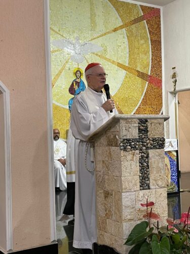 Dom Odilo inicia a visita pastoral à Paróquia Nossa Senhora Aparecida, no Jardim São Paulo