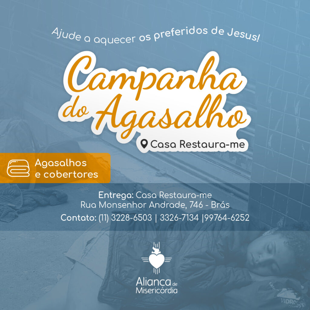 Frio intenso em São Paulo: saiba como colaborar com as instituições católicas que auxiliam os mais vulneráveis