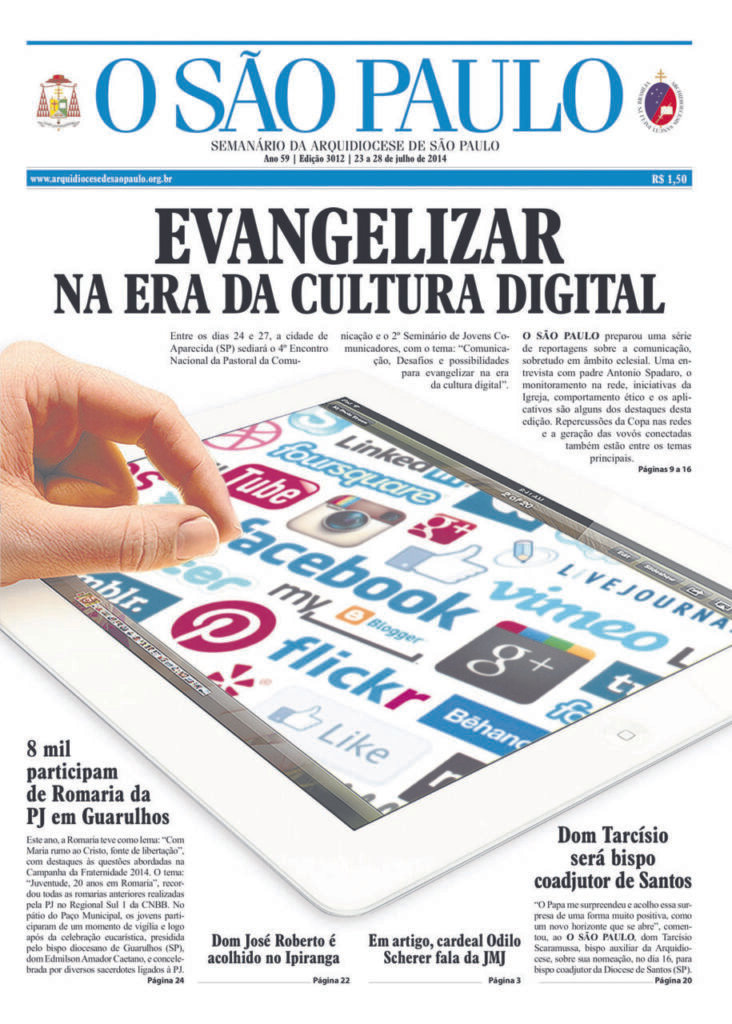 Em todas as plataformas para anunciar Aquele que é o Caminho, a Verdade e a Vida - Jornal O São Paulo