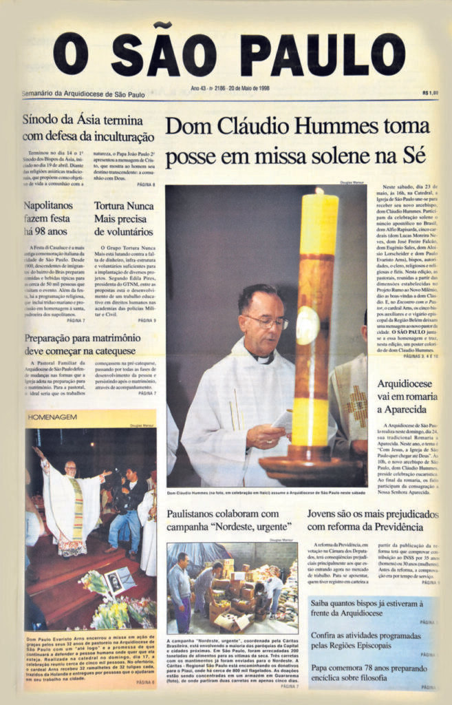 3.500 edições, 68 anos de história e uma missão: evangelizar pela comunicação - Jornal O São Paulo