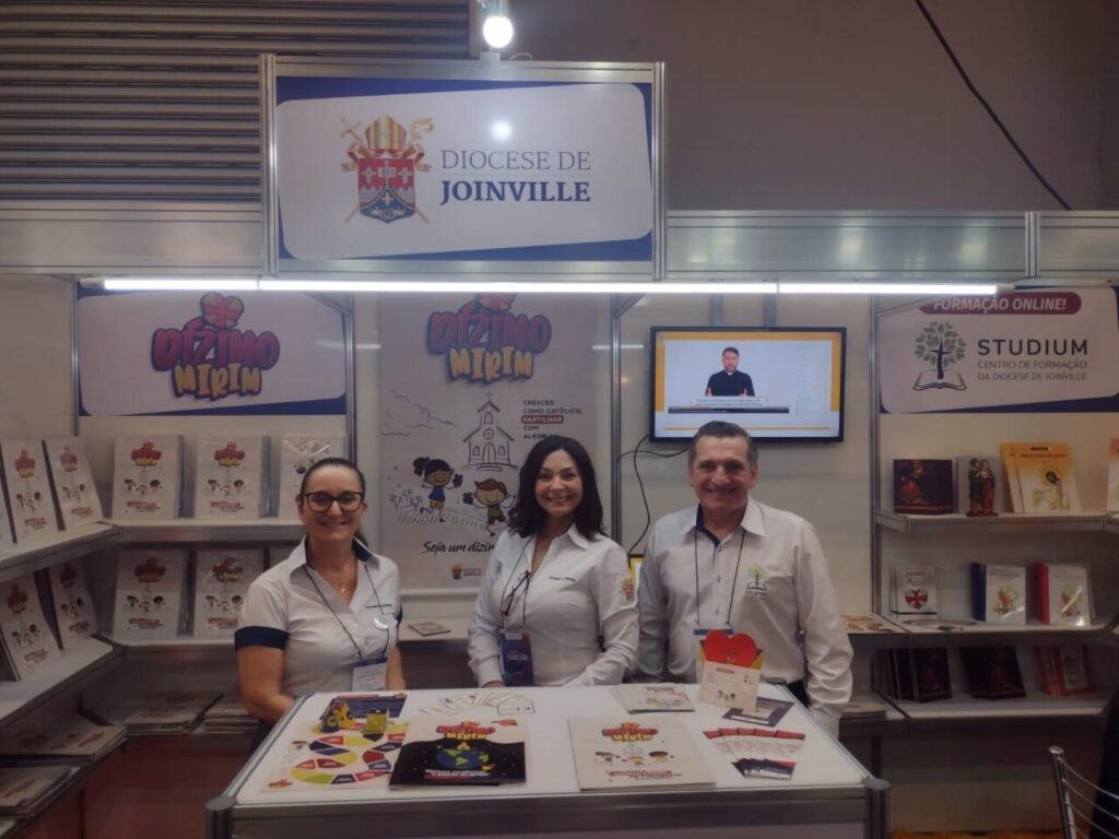 ExpoCatólica: Diocese de Joinville apresenta cursos EAD e materiais do Dízimo Mirim - Jornal O São Paulo