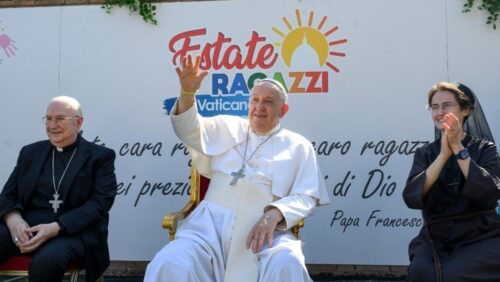 O Papa às crianças da Colônia de Férias no Vaticano: ‘Façam a paz, é a coisa mais linda’ - Jornal O São Paulo