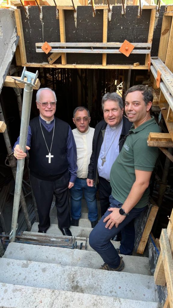 Dom Odilo abençoa obras da futura Igreja Nossa Senhora de Guadalupe - Jornal O São Paulo