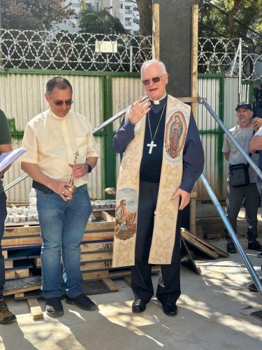 Dom Odilo abençoa obras da futura Igreja Nossa Senhora de Guadalupe - Jornal O São Paulo