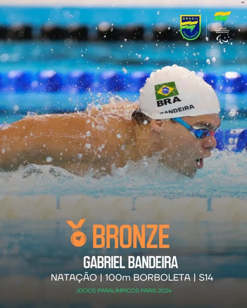 Ouro, prata e bronze para o Brasil no 1º dia da Paralimpíada de Paris - Jornal O São Paulo