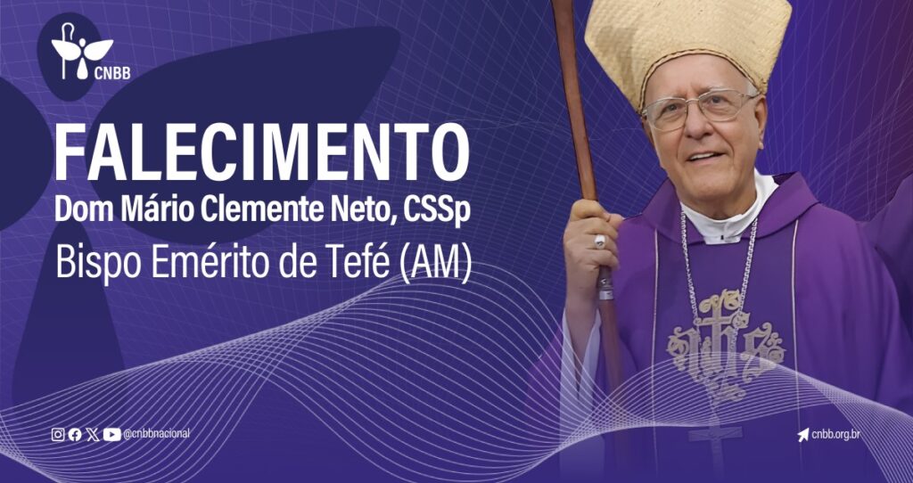 Morre, aos 84 anos, Dom Mário Clemente Neto, Bispo Prelado Emérito de Tefé - Jornal O São Paulo