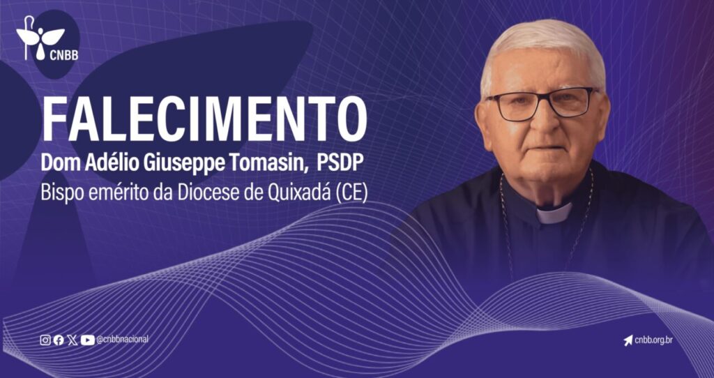 Morre Dom Adélio Tomasin, bispo emérito de Quixadá, Ceará - Jornal O São Paulo