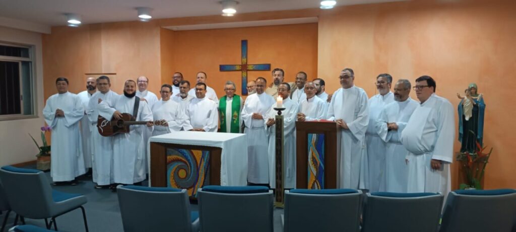 Candidatos ao diaconato participam de retiro na Escola Arquidiocesana São José para o Diaconato Permanente - Jornal O São Paulo
