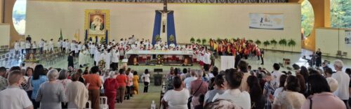 Belém: centenas de fiéis peregrinam ao Santuário da Mãe e Rainha de Schoenstatt - Jornal O São Paulo