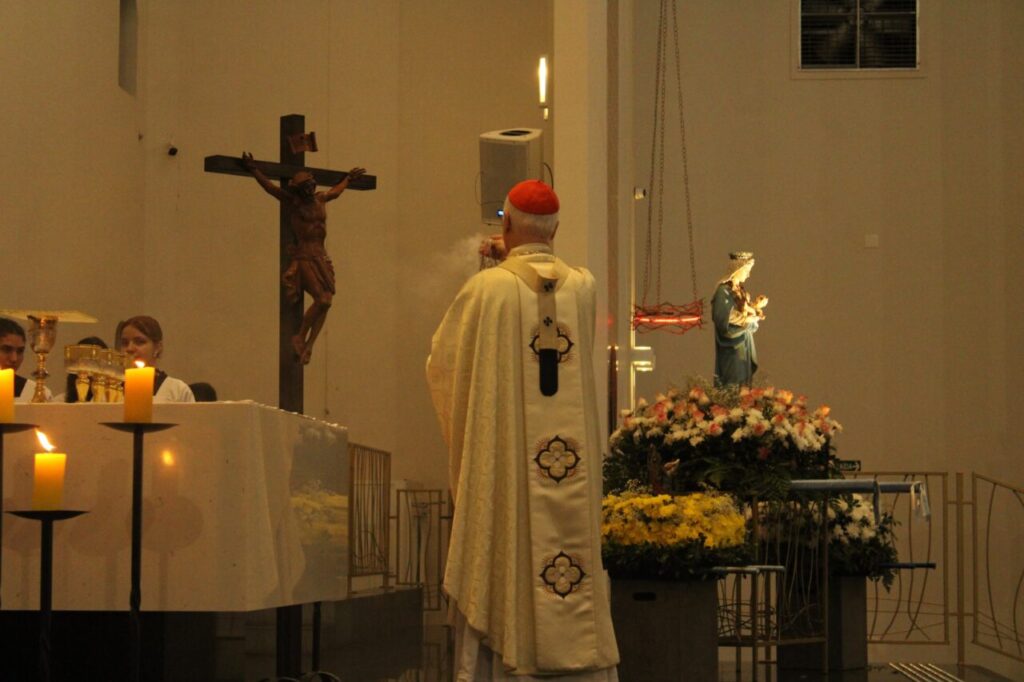 Na Festa de Nossa Senhora do Bom Parto, Cardeal exorta fiéis à récita do Rosário - Jornal O São Paulo