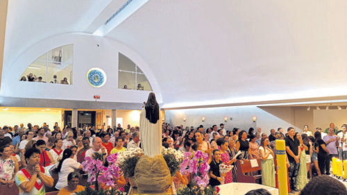 Com novena e missa solene, Santa Teresinha é festejada no Jardim Sydney - Jornal O São Paulo