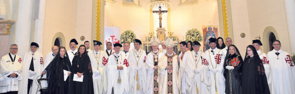Ordem do Santo Sepulcro de Jerusalém acolhe novos membros em São Paulo