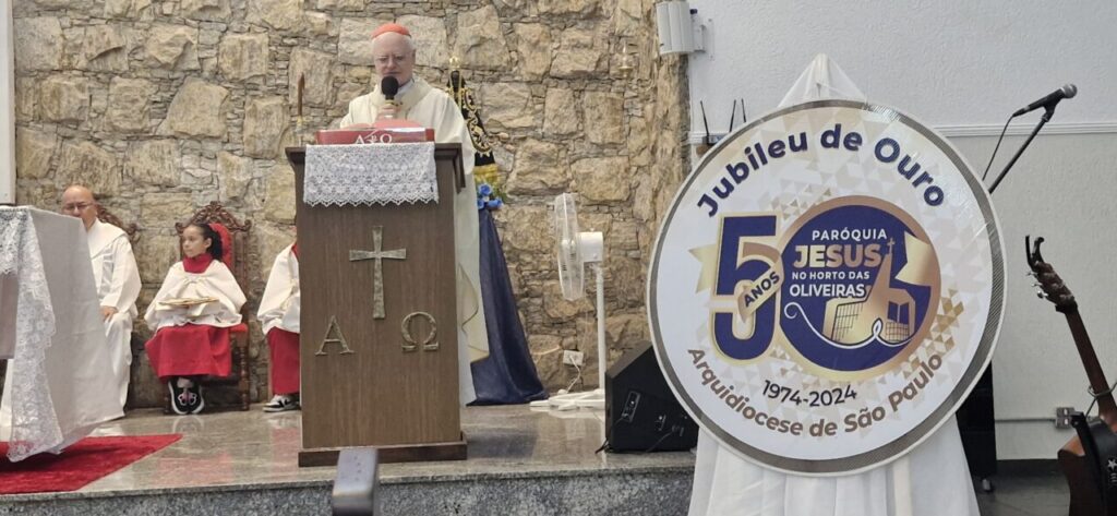 Dom Odilo inicia visita pastoral à Paróquia Jesus no Horto das Oliveiras - Jornal O São Paulo