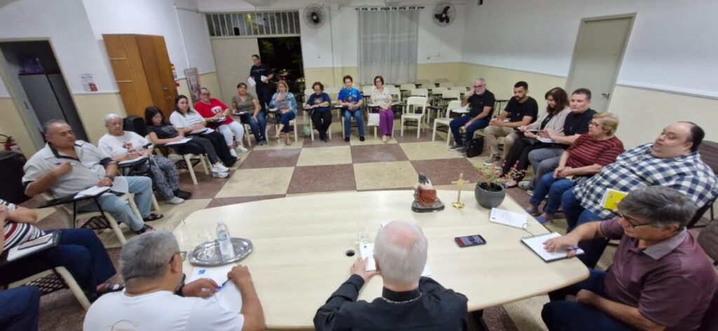 Dom Odilo conhece as ações pastorais e evangelizadoras da Paróquia Jesus no Horto das Oliveiras - Jornal O São Paulo