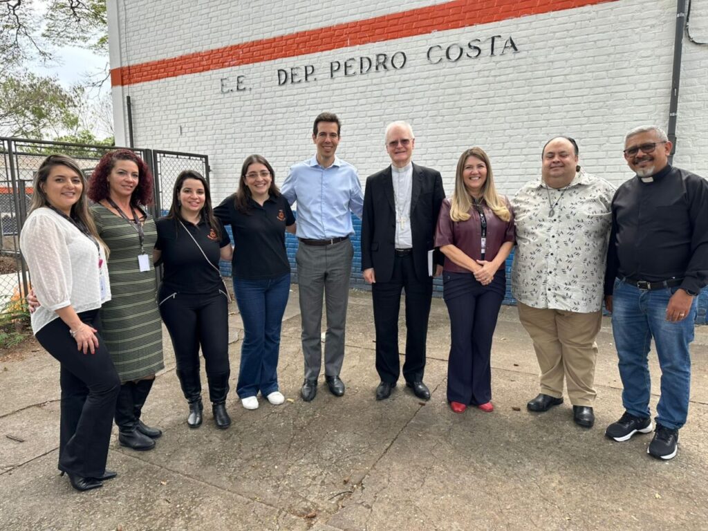 Dom Odilo conhece as ações pastorais e evangelizadoras da Paróquia Jesus no Horto das Oliveiras - Jornal O São Paulo