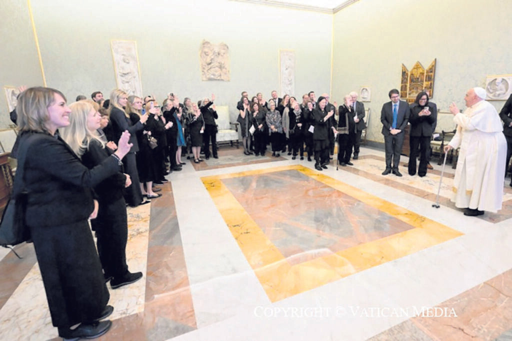 Francisco louva o trabalho do ‘Catholic Philanthropy Network’ - Jornal O São Paulo