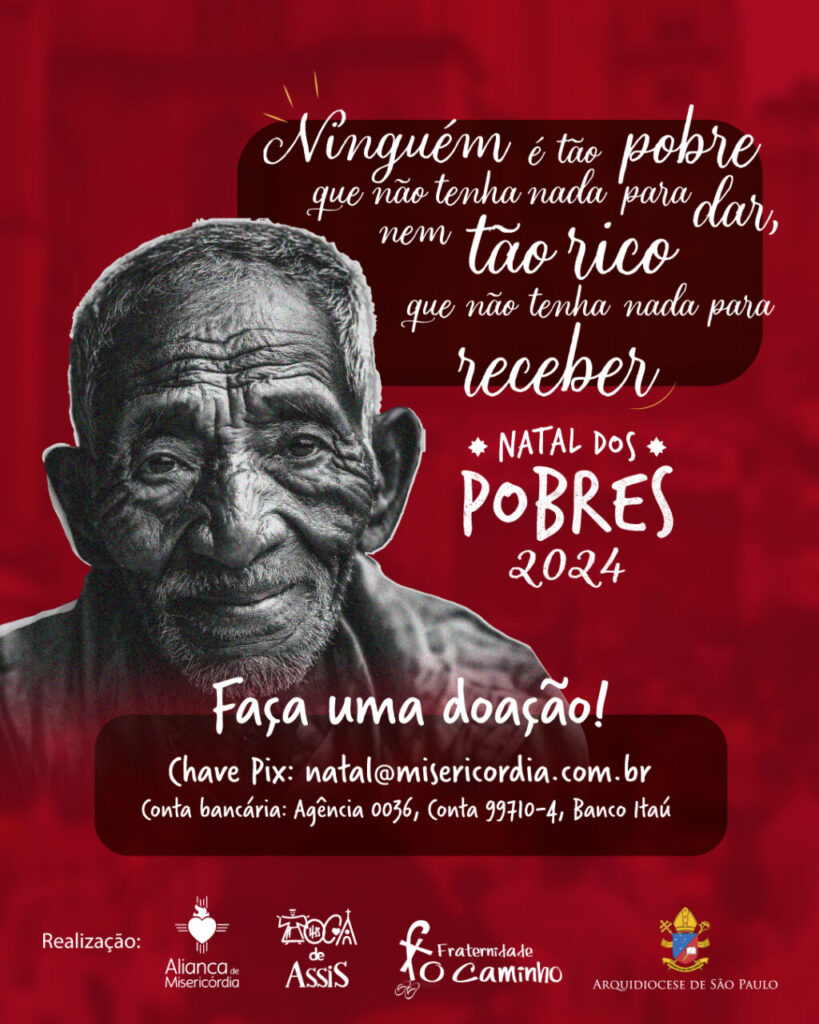 Para quem você fará o bem neste Natal? - Jornal O São Paulo