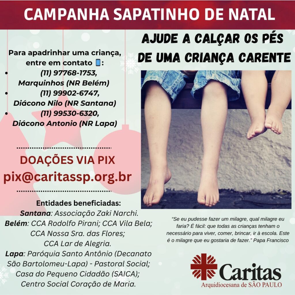 Para quem você fará o bem neste Natal? - Jornal O São Paulo