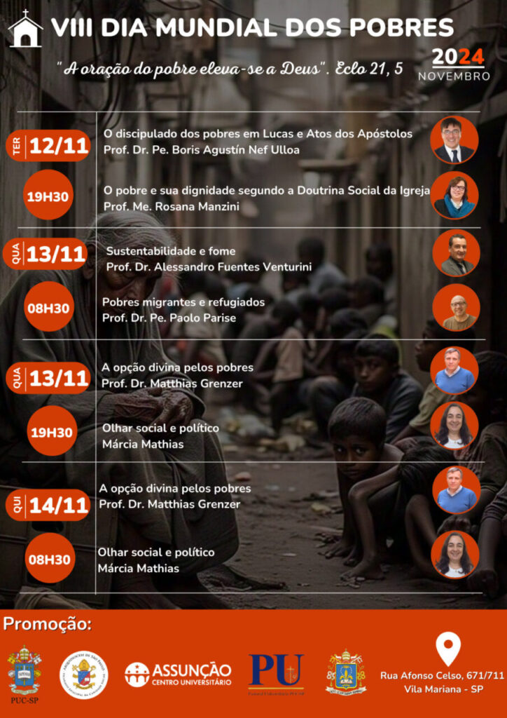 Vicariato para a Caridade Social promove evento pelo Dia Mundial dos Pobres - Jornal O São Paulo