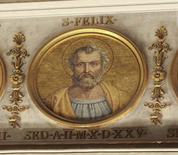 A Igreja recorda São Félix I, papa - Jornal O São Paulo