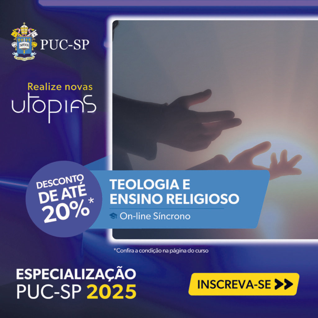 PUC-SP oferece curso on-line de Especialização em Teologia e Ensino Religioso - Jornal O São Paulo