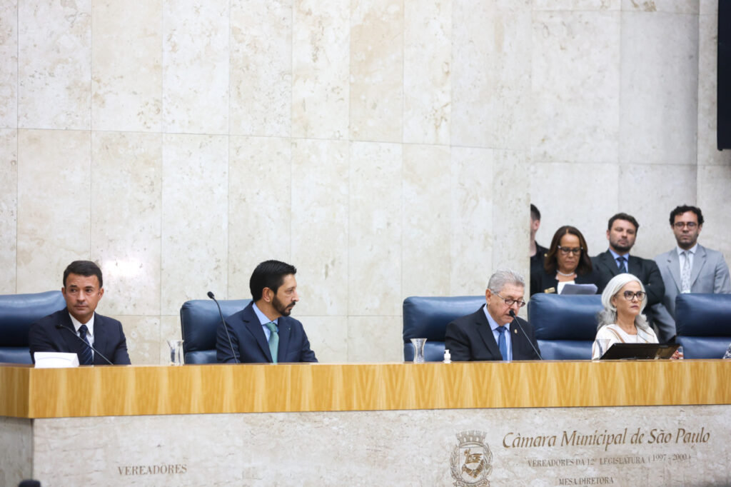 Ao assumir novo mandato, Ricardo Nunes diz que irá cuidar, ouvir e aprender com a ‘São Paulo real’