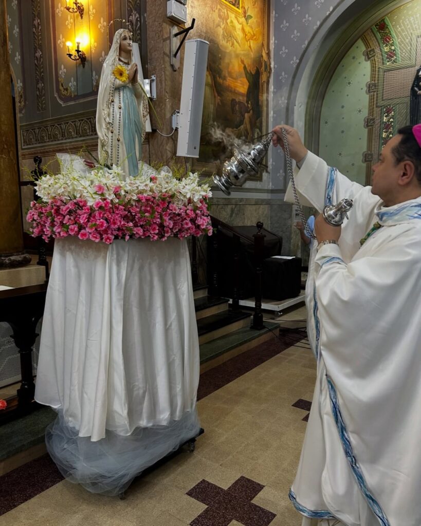 Na festa de Nossa Senhora de Lourdes, fiéis acolhem as relíquias de São Vicente de Paulo - Jornal O São Paulo